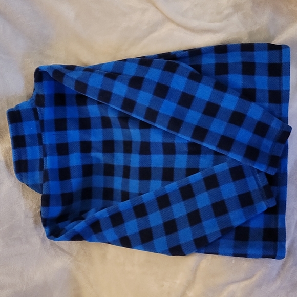 Boys sweater, children's place, size 7/8, blue plaid - Picture 4 of 4